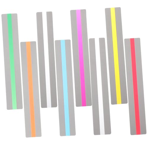 Gogogmee 8 Stück Teiliges Geführte Lesestreifen Lesehilfen Farbige Overlays Lesezeichen Leselineal für Schüler und Erwachsene zur Visuellen Stressreduktion Vielseitig Einsetzbar Gogogmee 8 Stück Teiliges Geführte Lesestreifen Lesehilfen Farbige Overlays Lesezeichen Leselineal für Schüler und Erwachsene zur Visuellen Stressreduktion Vielseitig Einsetzbar von Gogogmee