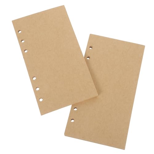 Gogogmee 80 Blatt Blanko Nachfüllpapier Kraftpapier Vintage Stil Langlebiges Ringbuch Einlegepapier Ring Planer Notizbuch Nachfüllungen mit Lochung für Tagebuch Skizzen und Kreative Notizen Gogogmee 80 Blatt Blanko Nachfüllpapier Kraftpapier Vintage Stil Langlebiges Ringbuch Einlegepapier Ring Planer Notizbuch Nachfüllungen mit Lochung für Tagebuch Skizzen und Kreative Notizen von Gogogmee