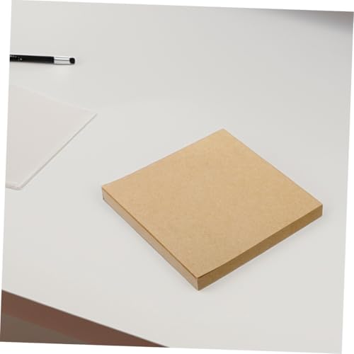 Gogogmee 80 Blatt Teiliges Notizblock Set pro Pad Abreißbare Haftstarke Blanko Notizblöcke für Studenten für Schule Büro Vielseitig Verwendbare Memo Pads und Haftnotizen von Gogogmee