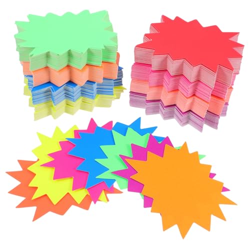 Gogogmee 80 Stück Teiliges Fluoreszierendes Preisschild Sternform Mehrfarbige Markierungsaufkleber für Garage Einzelhandel Hohe Sichtbarkeit Vielseitig für Rabatte und Aktionen Gogogmee 80 Stück Teiliges Fluoreszierendes Preisschild Sternform Mehrfarbige Markierungsaufkleber für Garage Einzelhandel Hohe Sichtbarkeit Vielseitig für Rabatte und Aktionen von Gogogmee