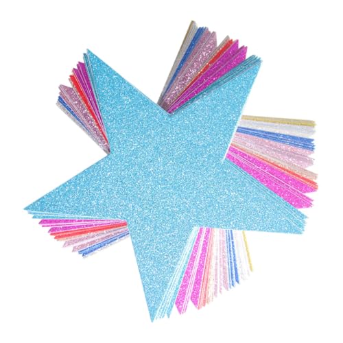 Gogogmee 80 Stück Teiliges Glitzer Papier Sterne Farben Funkelnde Fünfzackige Papierdeko Bunte Girlande für Geburtstagsparty Kinderzimmer Home Background Decorations Langlebig und Sicher Gogogmee 80 Stück Teiliges Glitzer Papier Sterne Farben Funkelnde Fünfzackige Papierdeko Bunte Girlande für Geburtstagsparty Kinderzimmer Home Background Decorations Langlebig und Sicher von Gogogmee