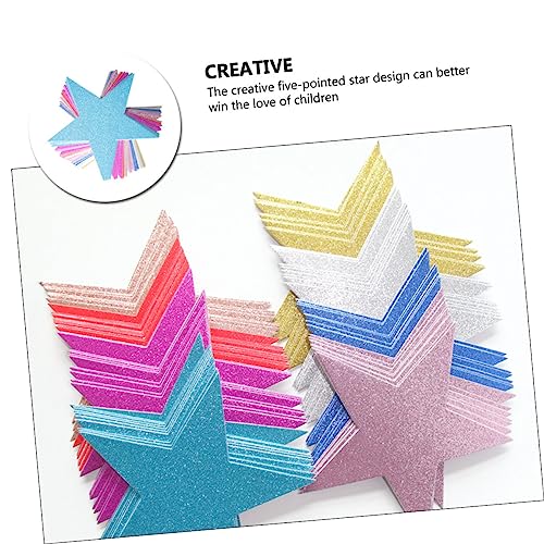 Gogogmee 80 Stück Teiliges Glitzernde Papiersterne in Farben Fünfzackige Geburtstagsdeko und Partyornamente Sicheres Material Bunte Sternen Deko für Klassenzimmer Fenster und Fotorequisiten Gogogmee 80 Stück Teiliges Glitzernde Papiersterne in Farben Fünfzackige Geburtstagsdeko und Partyornamente Sicheres Material Bunte Sternen Deko für Klassenzimmer Fenster und Fotorequisiten von Gogogmee