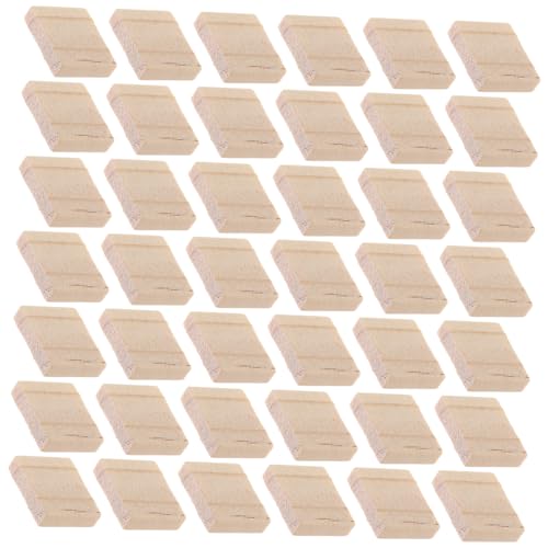 Gogogmee 800 Stück DIY Natürliche Holzscheiben Unbearbeitete Blanko Buchstaben Holzfliesen Vielseitige Holzstücke für Bastelprojekte Malen Heimdekoration und Lernaktivitäten von Gogogmee