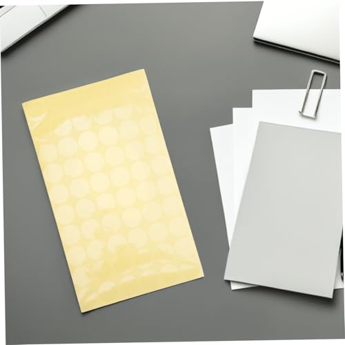 Gogogmee 84 Blatt Transparente Runde Versiegelungsaufkleber Pvc Etikettenaufkleber Transparente Runde Etiketten Selbstklebende Aufkleber Etikettenaufkleber Pvc von Gogogmee