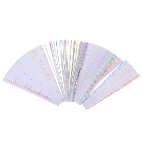 Gogogmee 840 Stück Diy Origami Sternenpapier Streifen Nachtlicht Faltpapier Vielseitige Bastelmaterialien für Kreative Projekte für Handarbeit und Dekoration von Gogogmee