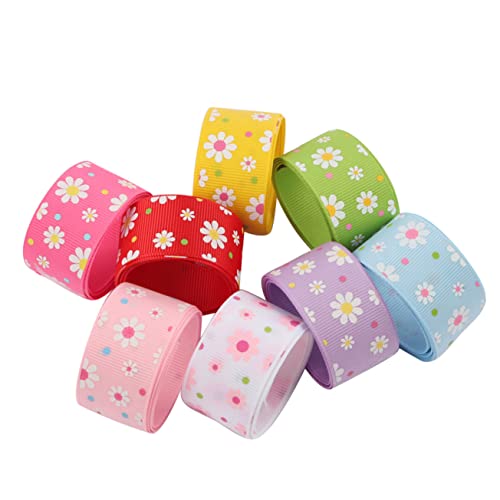 Gogogmee 8Stücke Teiliges DIY Band mit Gänseblümchenmuster Polyester für Kleidung und Haarschmuck Vielseitig Einsetzbar Dekorationsmaterial für und Bastelprojekte Gogogmee 8Stücke Teiliges DIY Band mit Gänseblümchenmuster Polyester für Kleidung und Haarschmuck Vielseitig Einsetzbar Dekorationsmaterial für und Bastelprojekte von Gogogmee