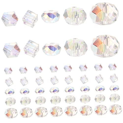 Gogogmee 90 Stück Teiliges Glasperlen für DIY Schmuckherstellung Facettierte Bunte Kristallperlen mit Vielseitig zum Basteln von Armbändern Halsketten und Handarbeiten Gogogmee 90 Stück Teiliges Glasperlen für DIY Schmuckherstellung Facettierte Bunte Kristallperlen mit Vielseitig zum Basteln von Armbändern Halsketten und Handarbeiten von Gogogmee