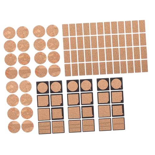 Gogogmee 96Stücke Hölzerne Handgeschriebene Etikettenaufkleber Selbstklebende Beschriftungsetiketten für DIY Projekte für Personalisierte Namensschilder und Aufbewahrungslösungen von Gogogmee