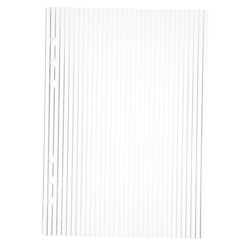 Gogogmee Acryl Hülle für Ringbuchordner Robuste Abnehmbare Hülle mit Elegantem Design für und Budget Ordner Transparent und von Gogogmee