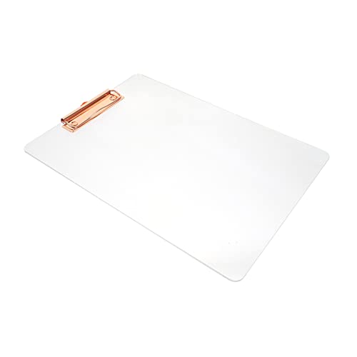 Gogogmee Acryl Schreibunterlage Transparent Klemmbrett Multifunktional Leicht Büro Ordner für Lehrer Schüler und Bürobedarf Gogogmee Acryl Schreibunterlage Transparent Klemmbrett Multifunktional Leicht Büro Ordner für Lehrer Schüler und Bürobedarf von Gogogmee