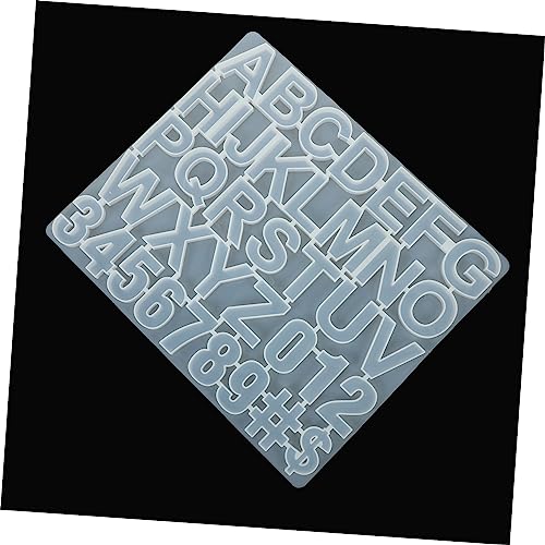 Gogogmee Alphabet Silikonform für DIY Schmuck Gießform für Handwerksprojekte Hochwertiges Langlebiges Silikon für Anhänger und Bastelarbeiten Gogogmee Alphabet Silikonform für DIY Schmuck Gießform für Handwerksprojekte Hochwertiges Langlebiges Silikon für Anhänger und Bastelarbeiten von Gogogmee