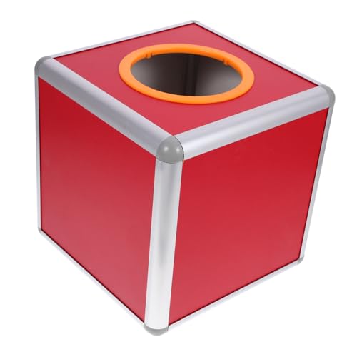 Gogogmee Aluminium Lotteriebox Rot mit Klarem Sichtfenster und Schlitz Raffle Box aus Aluminiumlegierung Wiederverwendbare Wahlurne für Veranstaltungen Spenden und Gewinnspiele Gogogmee Aluminium Lotteriebox Rot mit Klarem Sichtfenster und Schlitz Raffle Box aus Aluminiumlegierung Wiederverwendbare Wahlurne für Veranstaltungen Spenden und Gewinnspiele von Gogogmee