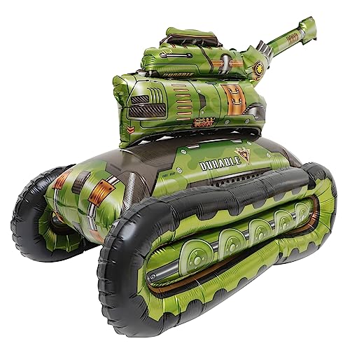 Gogogmee Aluminiumfolie Ballon für Jungen Tankmodell Luftballon zur Geburtstagsfeier Deko für Kindergeburtstag Kreative und Farbenfrohe Dekoration für Feiern Gogogmee Aluminiumfolie Ballon für Jungen Tankmodell Luftballon zur Geburtstagsfeier Deko für Kindergeburtstag Kreative und Farbenfrohe Dekoration für Feiern von Gogogmee