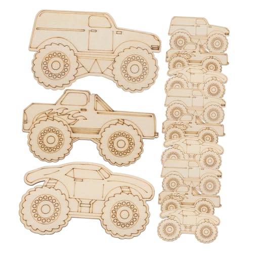 Gogogmee Auto-lkw-holzscheiben 12 Stück Holzauto-bastelarbeiten Für Kinder Dekorative Rohlinge Mit Sicherem Aufhängen Gogogmee Auto-lkw-holzscheiben 12 Stück Holzauto-bastelarbeiten Für Kinder Dekorative Rohlinge Mit Sicherem Aufhängen von Gogogmee