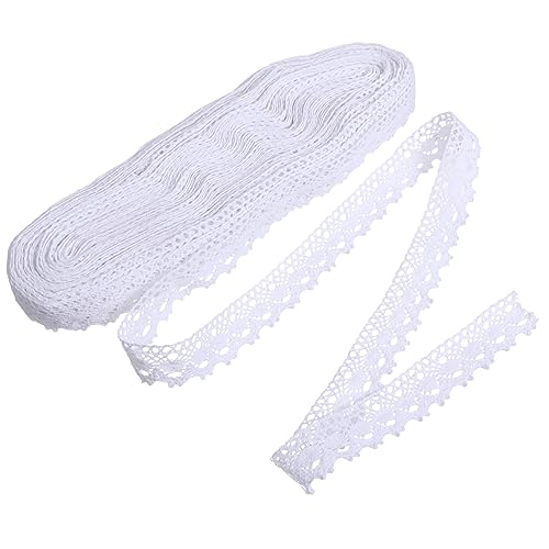 Gogogmee Baumwollspitzenband Yards Breit für DIY Bastelprojekte Dekoration und Kleidung für Hochzeiten und Partys Hochwertiges Leicht Zuschneidbares Material von Gogogmee
