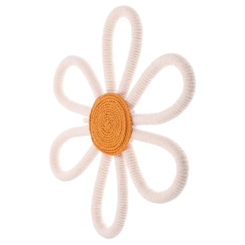 Gogogmee Boho Wanddeko Mittel Weiß Gewebte Blumen Wanddekoration Kinderzimmer Mädchenzimmer Romantische Bohemian Blumenhänger Nursery Deko Gogogmee Boho Wanddeko Mittel Weiß Gewebte Blumen Wanddekoration Kinderzimmer Mädchenzimmer Romantische Bohemian Blumenhänger Nursery Deko von Gogogmee