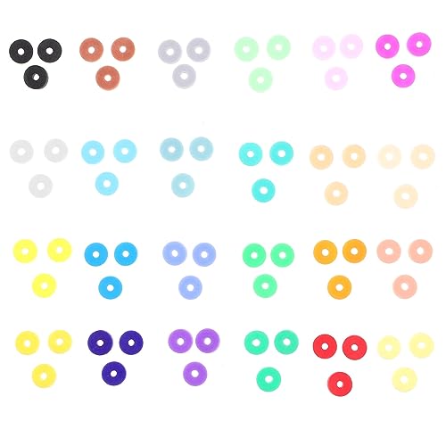 Gogogmee Bunte Polymer Perlen für DIY Schmuckherstellung mit Fächern Vielseitige Perlen zum Selbermachen für Armbänder und Perfektes für Kreative Gogogmee Bunte Polymer Perlen für DIY Schmuckherstellung mit Fächern Vielseitige Perlen zum Selbermachen für Armbänder und Perfektes für Kreative von Gogogmee