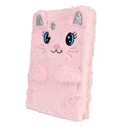 Gogogmee Cartoon Notizbuch für Studenten Plüsch Schreibblock mit Süßem Katzen Design Perfektes Zubehör für Schule und Kreative Projekte Rosa Gogogmee Cartoon Notizbuch für Studenten Plüsch Schreibblock mit Süßem Katzen Design Perfektes Zubehör für Schule und Kreative Projekte Rosa von Gogogmee