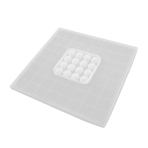 Gogogmee DIY Fünf gewinnt Silikonform für Epoxidharz Flexible Transparente Go spielsteine Gussform Wiederverwendbar Geruchsneutral Glatte Oberfläche für Basteln mit Teenagern und Gogogmee DIY Fünf gewinnt Silikonform für Epoxidharz Flexible Transparente Go spielsteine Gussform Wiederverwendbar Geruchsneutral Glatte Oberfläche für Basteln mit Teenagern und von Gogogmee