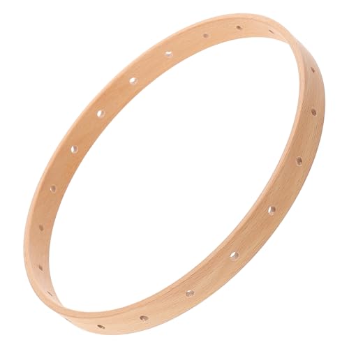 Gogogmee DIY Holzrahmen Runder Webrahmen für Basteln Vielseitiger Stickring für Wanddeko Geschenkidee für DIY Natürliche Holzoptik Gogogmee DIY Holzrahmen Runder Webrahmen für Basteln Vielseitiger Stickring für Wanddeko Geschenkidee für DIY Natürliche Holzoptik von Gogogmee