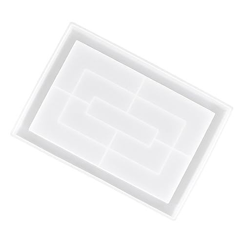 Gogogmee DIY Kristall Epoxidharz Form Gießform für Handgefertigte Tabletts und Blumentopfhalter für Kreative Bastelprojekte Gogogmee DIY Kristall Epoxidharz Form Gießform für Handgefertigte Tabletts und Blumentopfhalter für Kreative Bastelprojekte von Gogogmee