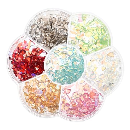 Gogogmee DIY Nagelsteinharz Glänzende Nagelkristalle für Maniküre Vielseitig Einsetzbare Nageldekoration für Nagelkunstliebhaber und Bastelfreunde Gogogmee DIY Nagelsteinharz Glänzende Nagelkristalle für Maniküre Vielseitig Einsetzbare Nageldekoration für Nagelkunstliebhaber und Bastelfreunde von Gogogmee