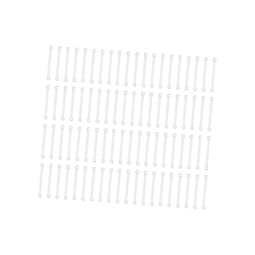 Gogogmee DIY Ohrring Zubehör Teilig Weißk Verbinder für Damen Ohrschmuck Selber Machen Sterling Ohrstecker Ersatzteile Robust und Elegant für Schmuckreparatur und Bastelprojekte von Gogogmee