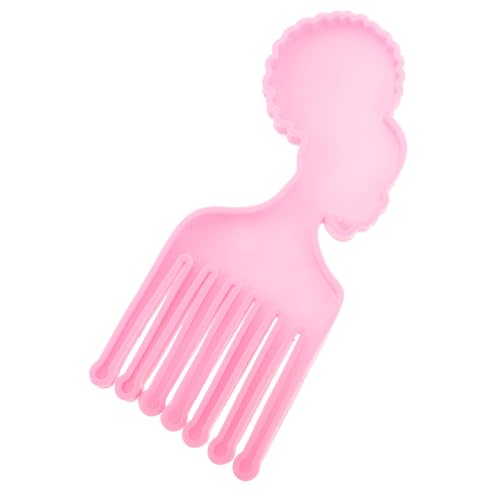 Gogogmee DIY Silikon Comb Mold für Epoxidharz Flexible Langlebige Form zur Herstellung von Handgefertigten Afrikanischen Kämmen Sicherer Praktischer Reverse Mould für Kreative Haarstyling von Gogogmee
