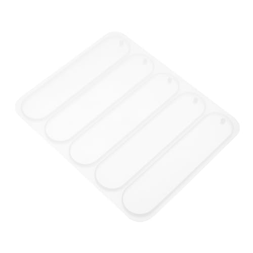 Gogogmee DIY Silikon Lesezeichenform für Epoxidharz Flexible Gießform für Kreative Buchseitenmarkierungen für Personalisierte Designs und Kunsthandwerk von Gogogmee