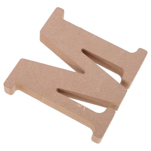 Gogogmee Dekorationsornamente Für Zuhause Buchstabe d Wohnkultur Charcuterie-buchstaben Ausfüllbar Zeichen Festzelt Briefe Große Buchstaben Für Die Wand Bretter Leer Briefbrett Planke Mdf von Gogogmee