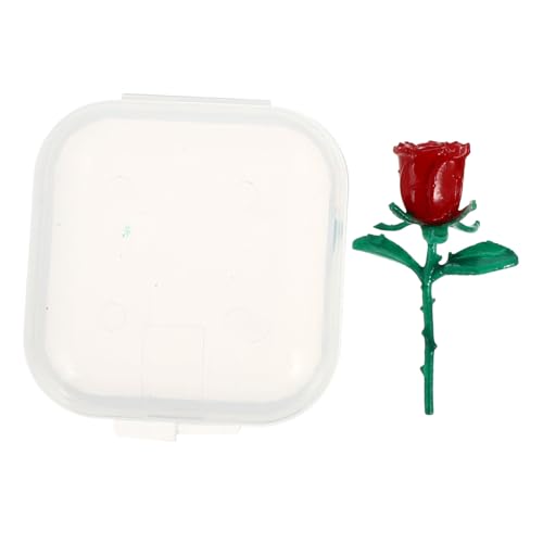Gogogmee Dekorative Epoxidharz Füller Mini Rosenmodell für Diy Handwerk Realistische Kunstblumen für Epoxidharz Projekte für Kreative Bastelideen und Heimdekoration von Gogogmee