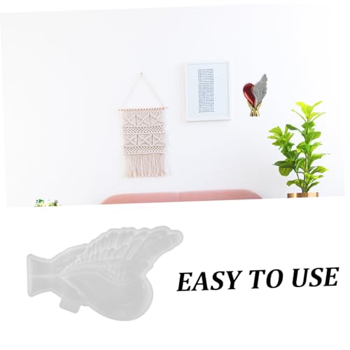 Gogogmee Dekorative Silikonform Herzform DIY Epoxidharz Gießform Wiederverwendbar Nicht Klebend Leicht Zu Reinigen Kreative Bastelform Für Heimdekoration von Gogogmee