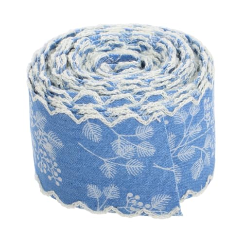 Gogogmee Denim Band mit Spitzenkante Vielseitig Einsetzbar für Diy Bekleidung und Schuhdekorationen Breit für Haarschleifen und Accessoires Gogogmee Denim Band mit Spitzenkante Vielseitig Einsetzbar für Diy Bekleidung und Schuhdekorationen Breit für Haarschleifen und Accessoires von Gogogmee