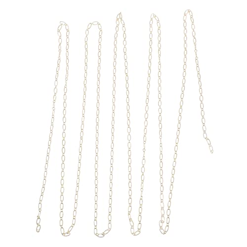 Gogogmee Diy Schmuckherstellung Kette Reinem Kupfer Lange Glatte und Bequeme Diy Zubehör für Armbänder und für Kreative Bastelprojekte von Gogogmee