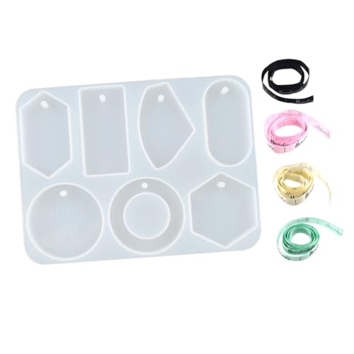 Gogogmee Epoxidharz Silikonform Teiliges DIY Gießform für Anhänger mit Wiederverwendbar Waschbar Strapazierfähig für Handgefertigte Schmuckherstellung und Bastelarbeiten von Gogogmee