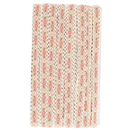 Gogogmee Ethnischer Stil Diy Kleidungsaccessoires Bestickte Spitzenborte mit Floralen Mustern für Yards Langlebig und Vielseitig für Modeprojekte Gogogmee Ethnischer Stil Diy Kleidungsaccessoires Bestickte Spitzenborte mit Floralen Mustern für Yards Langlebig und Vielseitig für Modeprojekte von Gogogmee