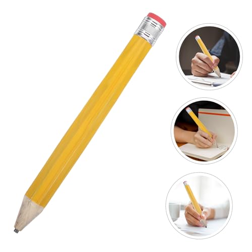 Gogogmee Extra Großer Holzbleistift Gelb für Kreative Malerei Lustiger Schreibstift Party Mitgebsel Gogogmee Extra Großer Holzbleistift Gelb für Kreative Malerei Lustiger Schreibstift Party Mitgebsel von Gogogmee