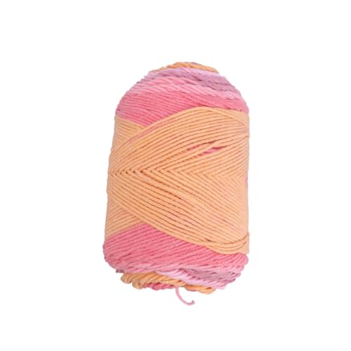 Gogogmee Fädiges Dickes Baumwollgarn zum Stricken und Häkeln Buntes Regenbogen DIY Garn für Mützen Pullover und Handarbeiten Pilling Warme und Weiche Strickwolle Gogogmee Fädiges Dickes Baumwollgarn zum Stricken und Häkeln Buntes Regenbogen DIY Garn für Mützen Pullover und Handarbeiten Pilling Warme und Weiche Strickwolle von Gogogmee
