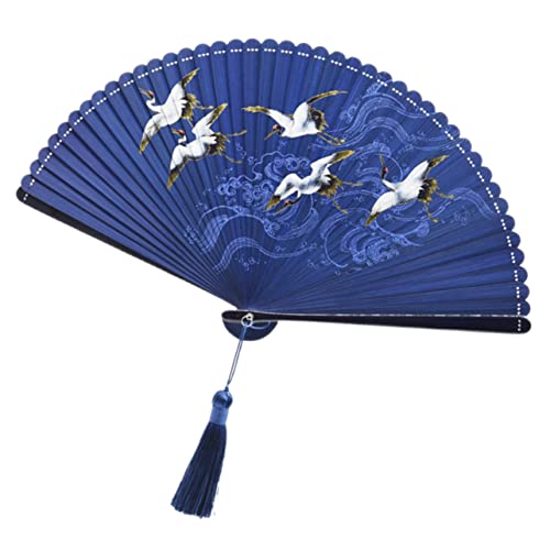 Gogogmee Faltbarer Chinesischer Handfächer Antikstil Tragbarer Dekorativer Tanz und Bühnenfächer Leicht und Kompakt als Party und Cosplay Accessoire Gogogmee Faltbarer Chinesischer Handfächer Antikstil Tragbarer Dekorativer Tanz und Bühnenfächer Leicht und Kompakt als Party und Cosplay Accessoire von Gogogmee