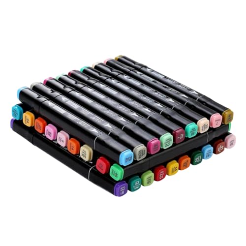 Gogogmee Farben Marker Stifte Dualspitze Wasserlöslich Malstifte für Schüler Zeichnen Manga Comic Art Kreative Filzstifte für Illustration und Skizzieren Gogogmee Farben Marker Stifte Dualspitze Wasserlöslich Malstifte für Schüler Zeichnen Manga Comic Art Kreative Filzstifte für Illustration und Skizzieren von Gogogmee