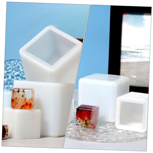 Gogogmee Flexibles Silikon gießform Würfel für DIY Dekorationen und Resin harz Lebensmittelecht Wiederverwendbar Ungiftig Rutschfest für Desktop Bastelprojekte Gogogmee Flexibles Silikon gießform Würfel für DIY Dekorationen und Resin harz Lebensmittelecht Wiederverwendbar Ungiftig Rutschfest für Desktop Bastelprojekte von Gogogmee