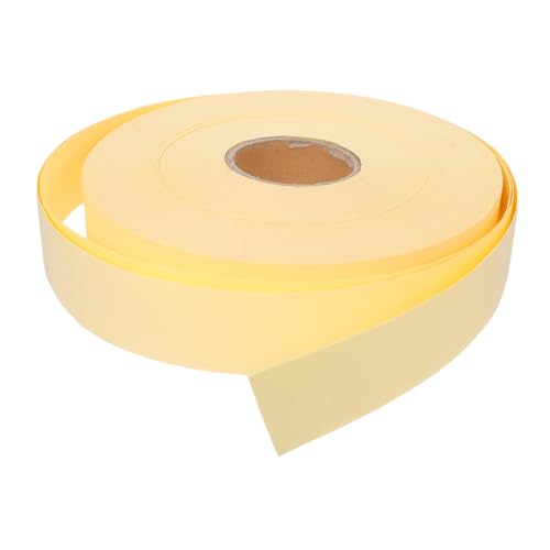 Gogogmee Fotoalbum Wirbelsäulenband selbstklebende ordnerrücken durchsichtiges Reparaturband Buchbinde-Bastelbedarf DIY Buchreparatur Buchbindeband Stoff Buchbindungsbedarf Kleber Gelb von Gogogmee