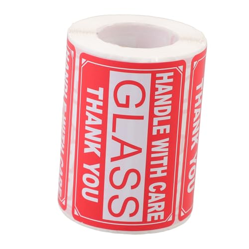 Gogogmee Fragile Warning Sticker Selbstklebend Flexibel und Langlebig Geeignet für Kartons Gepäck Umzugsverpackungen Stark Haftend für Zerbrechliche Gegenstände und Versandpakete Gogogmee Fragile Warning Sticker Selbstklebend Flexibel und Langlebig Geeignet für Kartons Gepäck Umzugsverpackungen Stark Haftend für Zerbrechliche Gegenstände und Versandpakete von Gogogmee