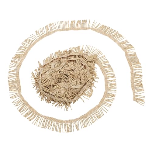 Gogogmee Fransenborte aus Robustem Polyester Goldfarbene Quasten für DIY Vorhang und Sofa Dekoration Vielseitiger Bastel und Näh Zubehör für Kreative Heimtextilien Gogogmee Fransenborte aus Robustem Polyester Goldfarbene Quasten für DIY Vorhang und Sofa Dekoration Vielseitiger Bastel und Näh Zubehör für Kreative Heimtextilien von Gogogmee