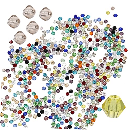 Gogogmee Glasperlen Mischfarben Schmuckherstellung Diy Zubehör für Armbänder und Ketten Glänzende und Glatte Oberfläche für Projekte von Gogogmee
