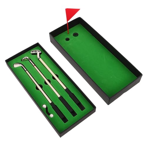 Gogogmee Golf Kugelschreiber Set mit Mini Golfclub und Flagge im Praktischen Etui Robust und Tragbar Golfmotivierte Schreibtisch Accessoires für Büro Business und Gogogmee Golf Kugelschreiber Set mit Mini Golfclub und Flagge im Praktischen Etui Robust und Tragbar Golfmotivierte Schreibtisch Accessoires für Büro Business und von Gogogmee