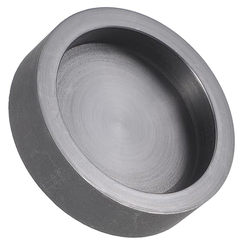 Gogogmee Graphit Schmelzofenform für Metallguss Runde Ingot Form für Wiederverwendbare Gießform Langlebig und Vielseitig für Metallarbeiter von Gogogmee