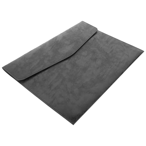 Gogogmee Großvolumige PU Dokumentenmappe mit Schnappverschluss Professioneller Organizer für Reiseunterlagen und Büro Sicherer Dokumentenhalter für Zuhause und Bürogebrauch Gogogmee Großvolumige PU Dokumentenmappe mit Schnappverschluss Professioneller Organizer für Reiseunterlagen und Büro Sicherer Dokumentenhalter für Zuhause und Bürogebrauch von Gogogmee