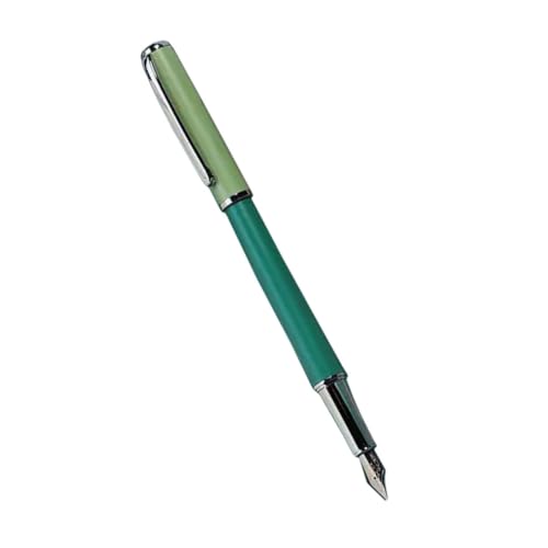 Gogogmee Grüner Kalligraphie Füllfederhalter mit Extra Feiner Feder Ergonomisch Poliert für Schule Büro Unterschrift und Kalligraphie Stressfreies Schreiben Design Gogogmee Grüner Kalligraphie Füllfederhalter mit Extra Feiner Feder Ergonomisch Poliert für Schule Büro Unterschrift und Kalligraphie Stressfreies Schreiben Design von Gogogmee