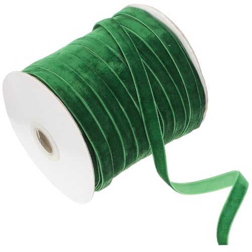Gogogmee Grünes Samtband Hochwertiges Geschenkband für DIY Basteln Geschenkverpackung Party und Hochzeitsdeko Langlebig Farbintensiv Vielseitig Einsetzbar Gogogmee Grünes Samtband Hochwertiges Geschenkband für DIY Basteln Geschenkverpackung Party und Hochzeitsdeko Langlebig Farbintensiv Vielseitig Einsetzbar von Gogogmee